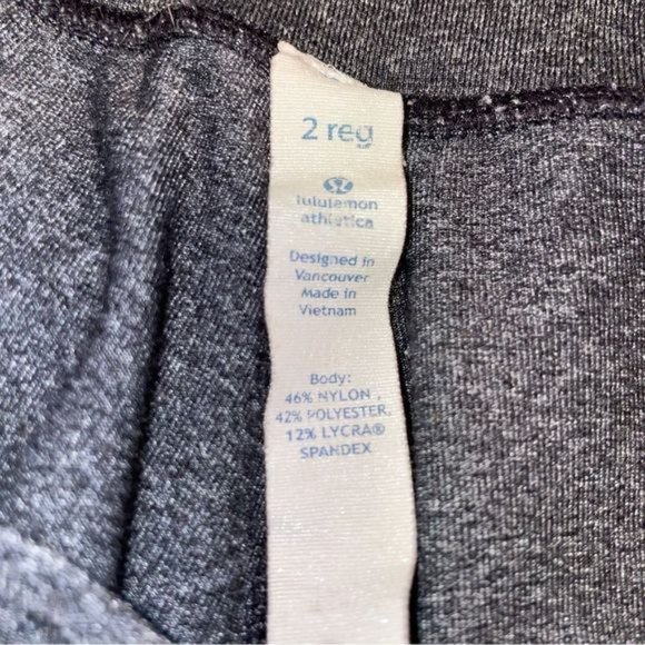 Lululemon Athletica Wide?Leg High Waisted Pants Gray Size 2 - Picture 9 of 9